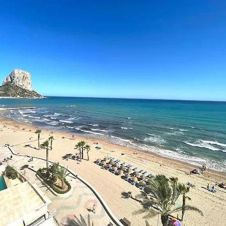 Calpemar 8 Sea View First Line Arenal Apartment Calpe