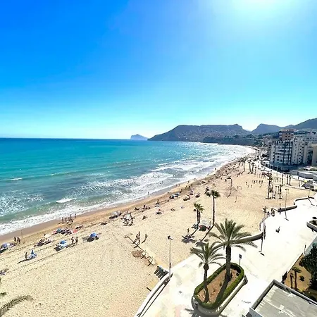 Calpemar 8 Sea View First Line Arenal Apartment *